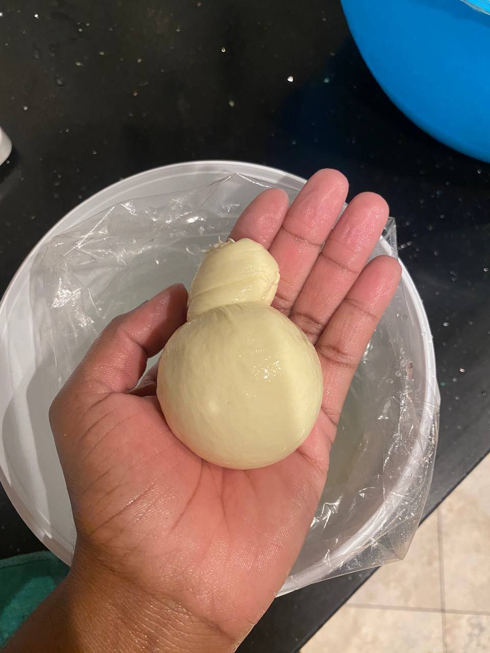 Scamorza just made