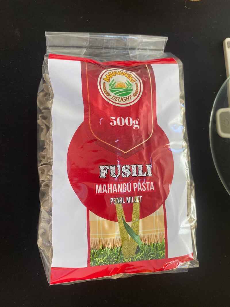 Fusilli Mahangu Pasta - Pearl Millet 500g