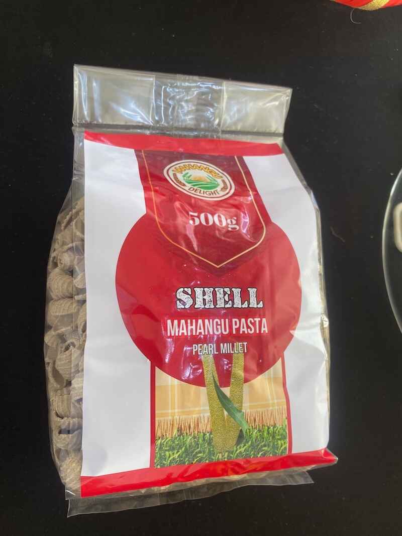 LizWise Mahangu Pasta - Shell variety made from pearl millet